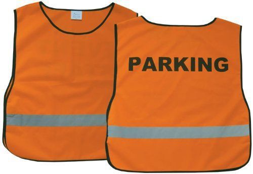 Safety Vest Orange X-Large Parking