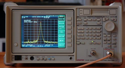 Advantest R3465 /15/61/73 Modulation Spectrum Analyzer 9 kHz to 8 GHz