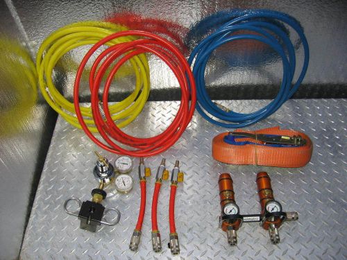 ;HOLMATRO,  2 AIR BAG, AIR CONTROL SET/KIT,  W/SNAP-CHANGE AIR CYLINDER ADAPTER.