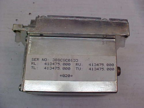 motorola msf5000 repeater base radio station vco uhf 403-430 tre1321b  loc#a316