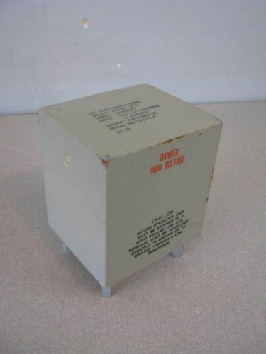 DEL Electronics .6HRM6P1 High Voltage Transformer +.6KV/6MA DC