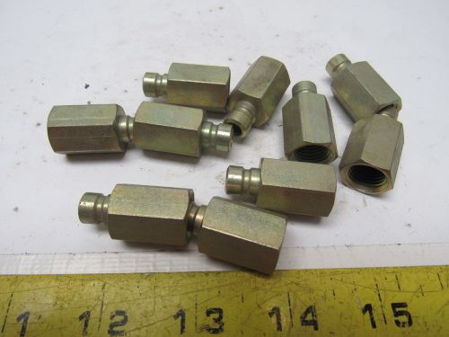 Jiffy-matic jfp-0252 bp female plug 1/4&#034; npt lot of 10 for sale