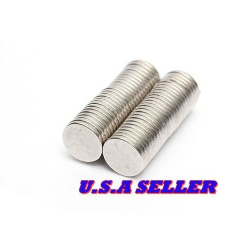 50PCS 8mm X 1mm Disc Round Strong Rare Earth Magnets Neodymium N35 U.S SHIPPED