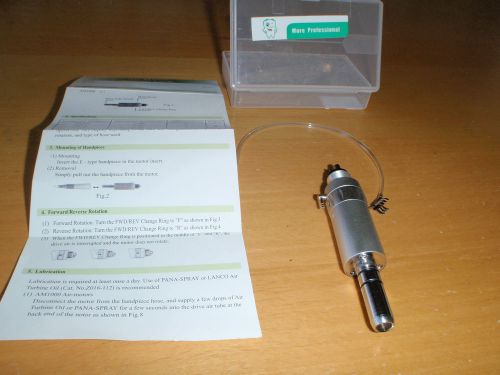 Dental Slow Low Speed Air Motor Handpiece Turbine Midwest 4 Hole