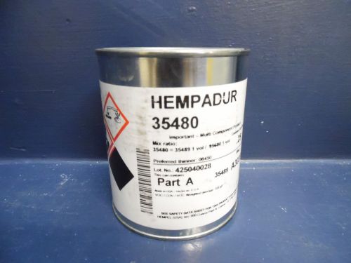 Hempadur 35480 Multi Component Hempels Epoxy Part A 1 Quart Blue