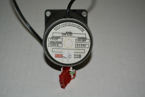 Elwood Gettys 23H-530L Stepper Motor 1.3VDC 1.95A Class B / D.C. 3702