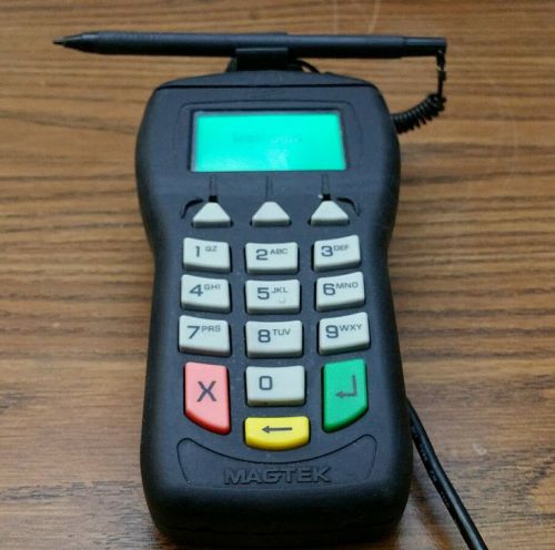 Magtek 100SC Signature Capture Pinpad Payment Terminal Reader - 30050400 tested