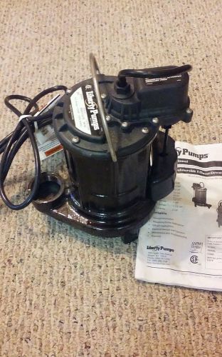 liberty sump pump model 257