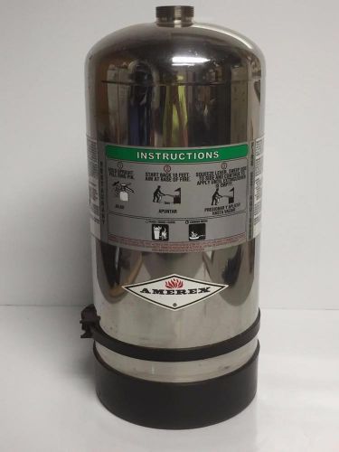 Amerex b260 empty restaurant fire extinguisher wet chemical 6 liter a k kitchen for sale