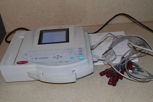 GE MAC 1200 INTERPRETIVE EKG ECG MACHINE  W/ MULTI-LINK LEADS