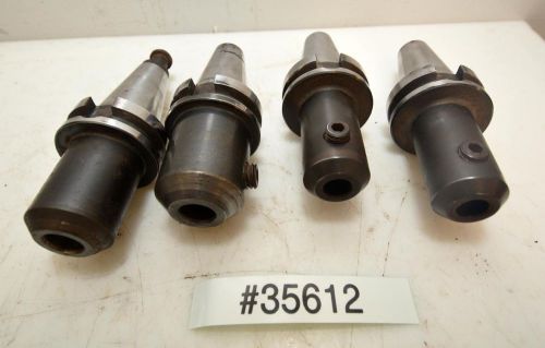 Lot of Four BT40 Tool Holders, Parlec, Sandvik (Inv.35612)