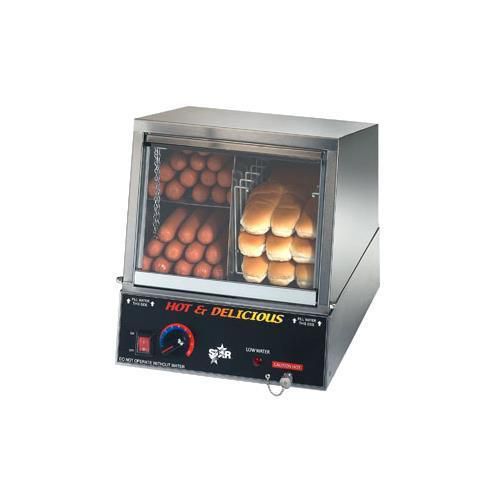 New star 35ssa hot dog steamer w/juice tray for sale