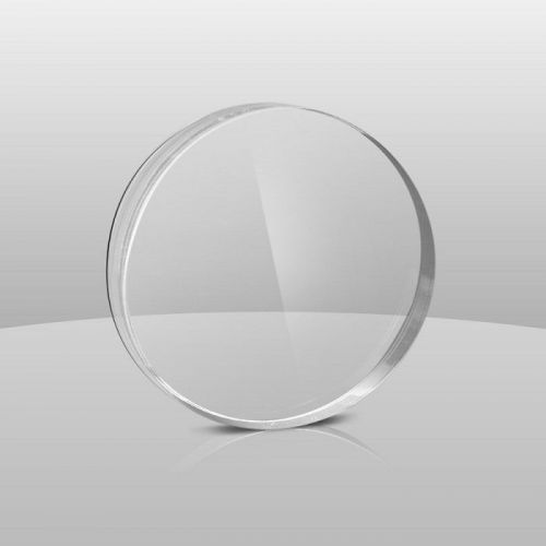 CLEAR ACRYLIC PLEXIGLASS 1/8&#034; PLASTIC SHEET CIRCLE DISC 10&#034; DIAMETER