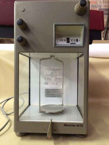 Mettler H72 Analytical Balance                                    G9