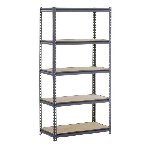 Heavy duty 16-gauge boltless steel shelving - 36&#034;w x 18&#034;d x 72&#034;h ab525693 for sale