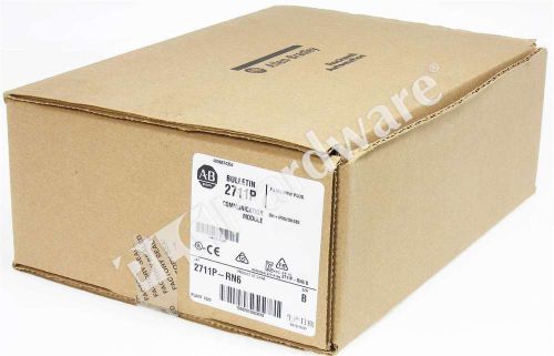 New Allen Bradley 2711P-RN6 /B 2015 PanelView Plus DH+/RIO/DH485 Communication