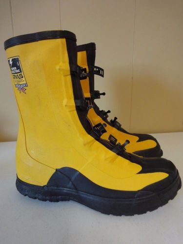 Servus super dielectric boot lineman electric safety rubber boots size 10 for sale