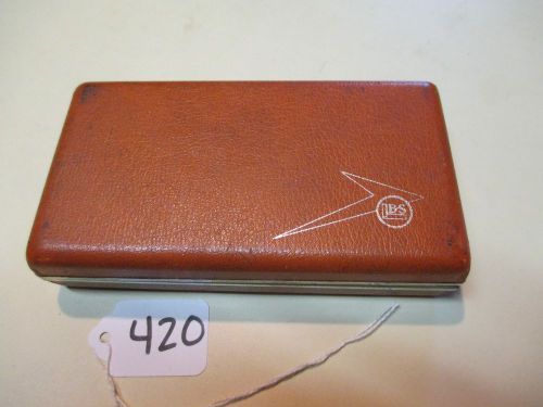 Brown &amp; Sharpe 6&#034; x 3&#034; Case Only #420