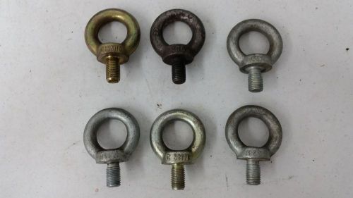 Lot of 6 - eye lifting bolt - m16 (5x) the sixth one is ? for sale