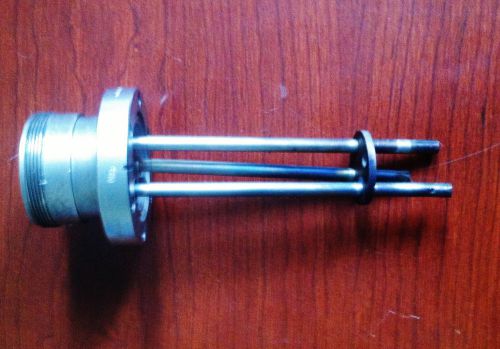 Varian 2.75&#034; CF High Vacuum Electric Plug Feedthrough Flange