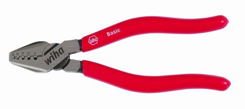 Wiha 32605 Soft Grip Crimping Pliers, 7.0-Inch