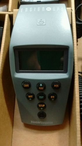 Trimble Navigation Hand Held Portable Ensign XL Marine GPS 17319 w/Accessories