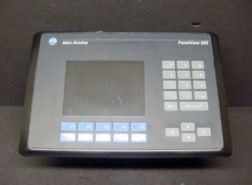 Allen Bradley 2711-B6C5 Ser B Rev B FRN 3.13 PanelView 600 HMI Clean Touchscreen