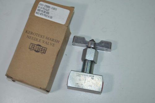 Kerotest Marsh 10,000PSI Needle Valve 1/4&#034; FFG Alloy Part# N1512