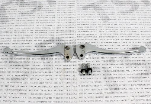 Vespa PX LML Clutch Brake Lever Set Chrome - TSP