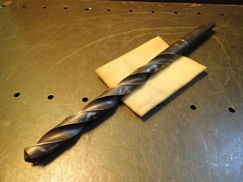 Dormer 15/16&#034; Drill Bit 9&#034; Extra Long Flutes Morse Taper #3 Shank MT3 3MT Englan