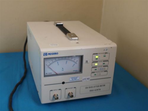 Meguro MWJ-6397A CD/DVD Jitter Meter