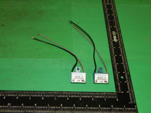 Lot of 2 R-K Electronics RCS1A-6 Transient Voltage Filter 120VAC Nominal RCS1A6