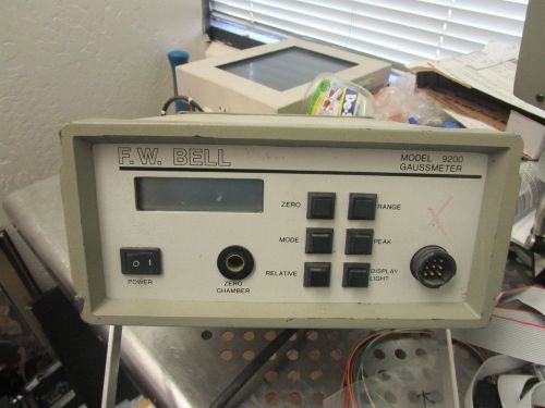 F.W. Bell / Transcat  Model:  9200 Gaussmeter.   No Power.  For Parts &lt;