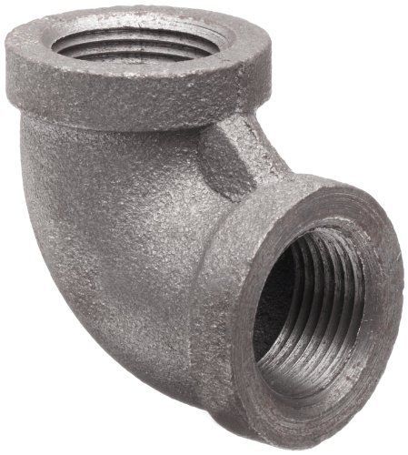 Anvil 8700123857, Malleable Iron Pipe Fitting, 90 Degree Elbow, 1-1/4&#034; NPT