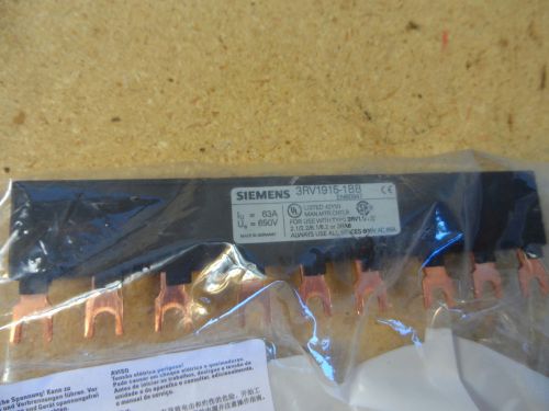 Siemens 3RV1915-1BB Busbar New