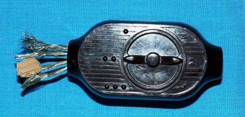 VINTAGE BAKELITE 3-POSITION ELECTICAL SWITCH