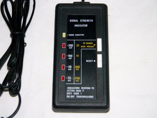 LEVITON 6386 SIGNAL STRENGTH INDICATOR / X10 SIGNAL TEST RECEIVER