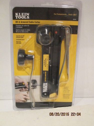 KLEIN TOOLS,  BX &amp; Armored Cable Cutter, # 53725-FREE SHIPPING, NEW SEALED PACK