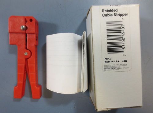 Ideal Shielded Cable Stripper Model 45-403 Rev 2 NIB