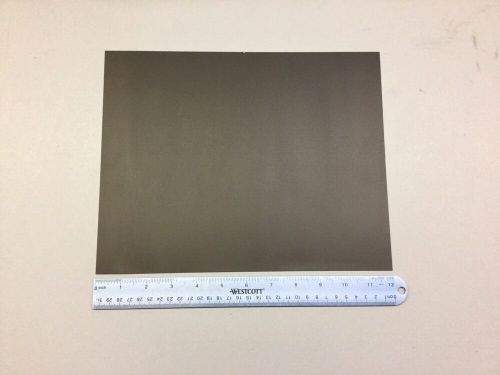 .020&#034; THICK BLACK POLYSTYRENE PLASTIC SHEET 9.5&#034; x 12&#034;