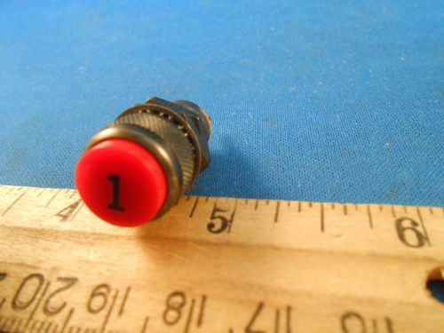 134-3830-7551-201  DIALIGHT  RED LENS (1)  LENGTH:1.31-DIA:0.57 2 SOLDER LUG NOS