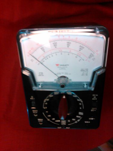 Triplett model 630-PL Type 4 suspension Multimeter w/case: