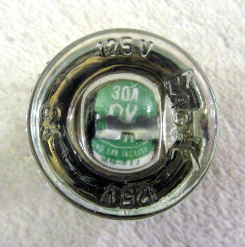 Eagle &#034;OK&#034; 30 Amp 125 Volt Type Edison Base Plug Fuse