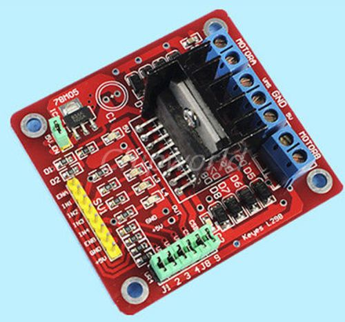 L298n dc stepper motor drive controller module dual h bridge for arduino new for sale