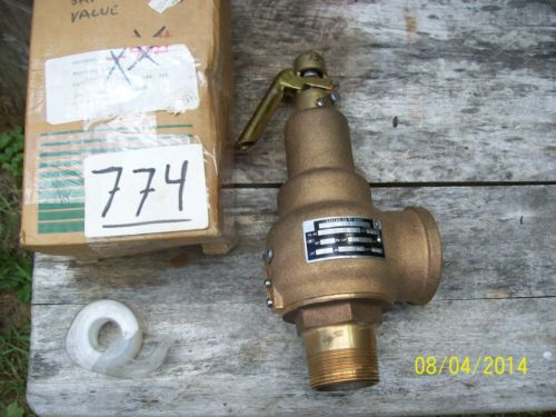 KUNKLE SAFETY VALVE 6012HG01-AM 1-1/2 NPT 75 PSI