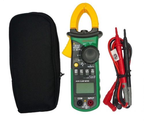 MASTECH MS2108A Digital Clamp Meter Multimeter AC DC Current Volt Tester