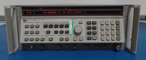 Agilent 8340A Synthesized RF Sweep Generator Oscillator 10Mhz-26.5Ghz  Tested