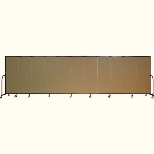 Screenflex Portable Furniture Partition 6&#039;x20&#039;5&#034; Mauve - Classroom/Office/Church