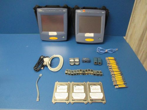 Fluke Networks OptiView Series II Integrated Network Analyzer, Lot of 2