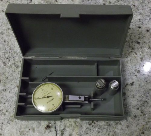 Mitutoyo 513-202 .0001&#034;-.030&#034; Dial Test Indicator  w/Case